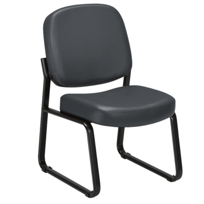 Armless Guest Chair in Vinyl, 53867