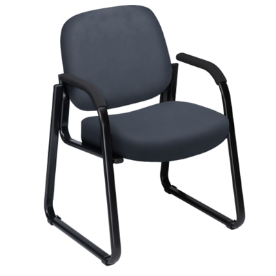Guest Chair with Arms in Vinyl, 53868