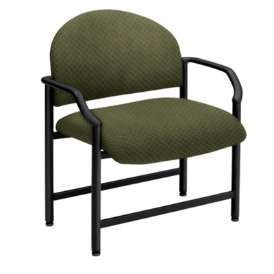 Oversized Guest Chair in Designer Fabric or Vinyl, 53877
