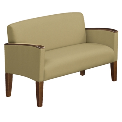 Solid Fabric Belmont Loveseat, 53972