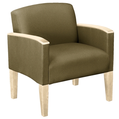 Large Guest Chair in Print Fabric or Vinyl, 53987