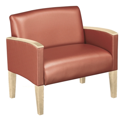 Extra Large Guest Chair in Print Fabric or Vinyl, 53988