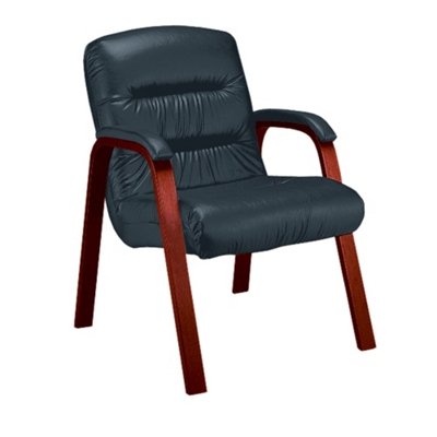 Leather/Vinyl Guest Chair, 55197