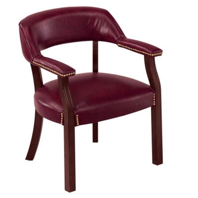 Cambridge Collection Captain's Chair in Vinyl, 55566