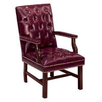 Cambridge Collection Guest Chair in Leather, 55574