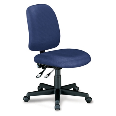 Mid Back Armless Ergonomic Chair, 56140