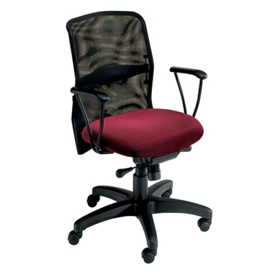 Ergonomic Chair with Arms and Mesh Back