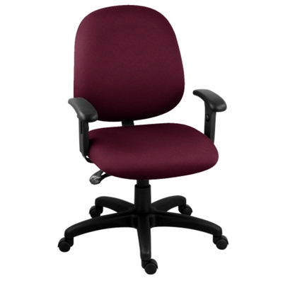 Seven-Way Mid Back Ergonomic Chair, 56437