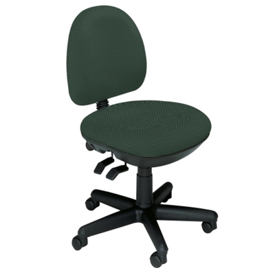 Low Back Armless Ergonomic Chair