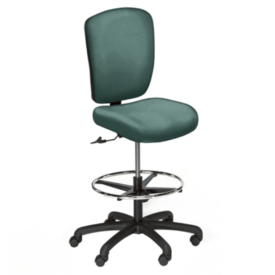 Mid Back Stool in Anti-Bacterial Vinyl, 56496