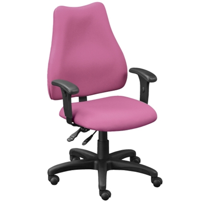 High Back Chair with Arms