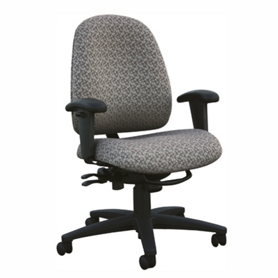 Low Back Chair in Designer Fabric, CD02499