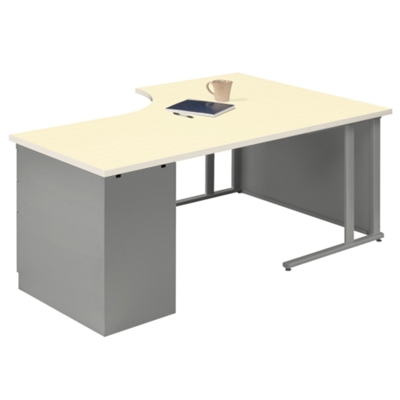 72" L-Desk with Right Return, 60903