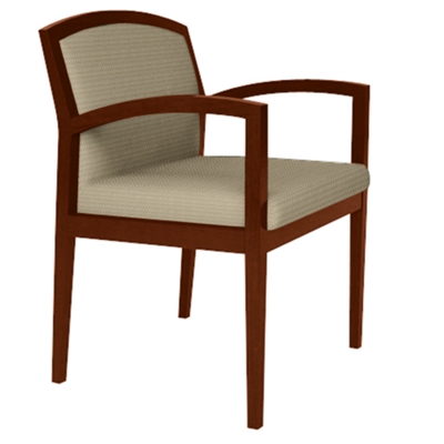 Fabric Full Back Guest Chair, 75070