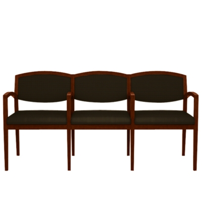 Fabric 3-Seat Sofa, 75072