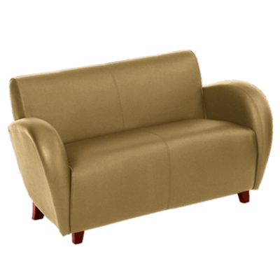 Curve Eco Leather Loveseat, 75153