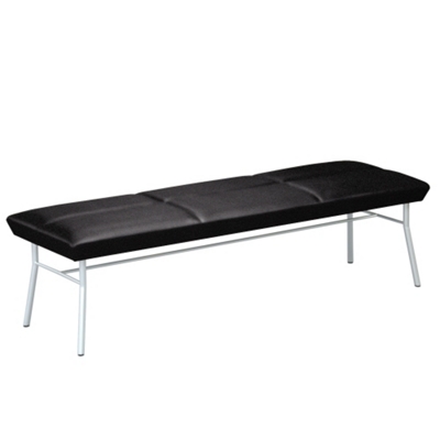 Uptown Three-Seat Bench in Standard Fabric, 75226