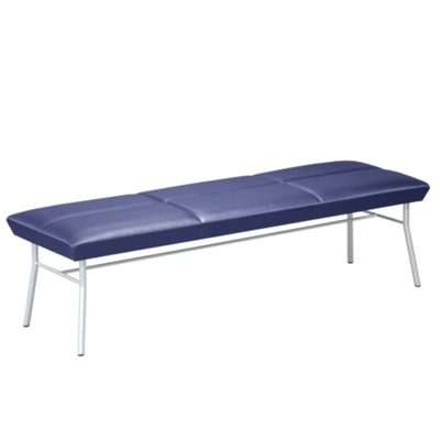 Uptown Three-Seat Bench in Premium Upholstery, 75241