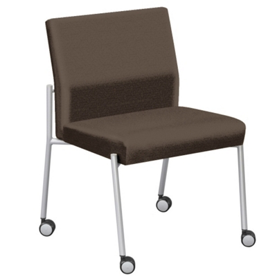 Uptown Oversized Chair with Casters in Standard Fabric, 75257