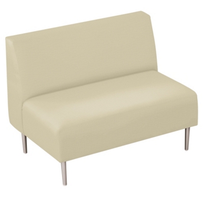 Straight Loveseat in Vinyl, 75304