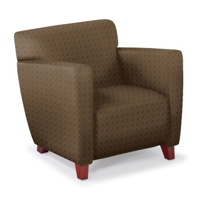 Edge Club Chair in Fabric, 75354