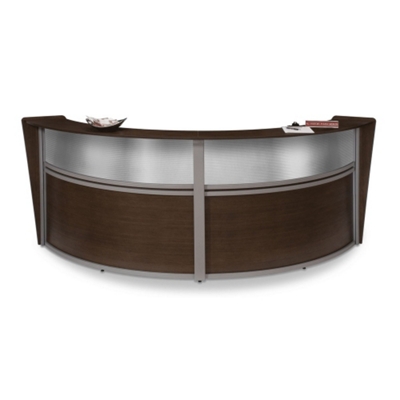 Marque Double Reception Station with Plexi-Panel, 75392