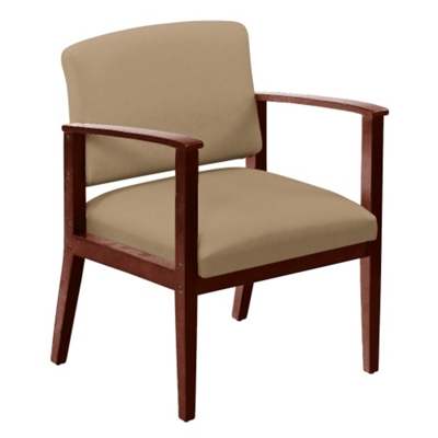 Oversized Vinyl Guest Chair, 75440