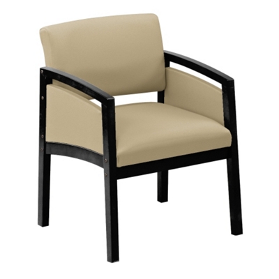 Oversized Fabric Panel-Arm Guest Chair, 75450