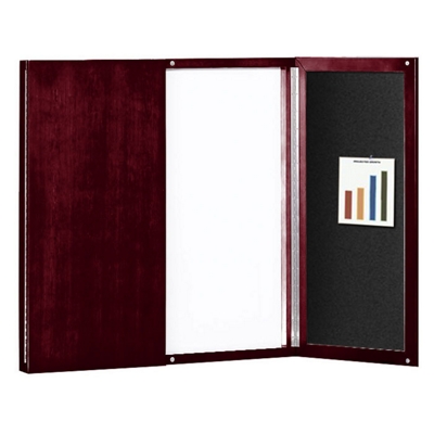 Marker Board with Wood Doors, 80211
