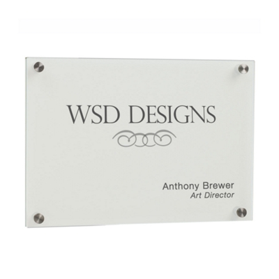 17"W x 12"H Wall Sign, 85055