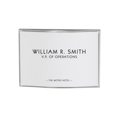 6"W x 5"H Standard Door Sign, 85060