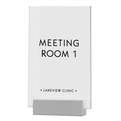 6"W x 4"H Door Sign, 85068