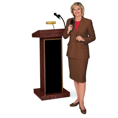 Lectern with Amplifier