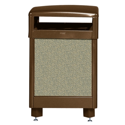 Outdoor 38-Gallon Waste Receptacle, 90910