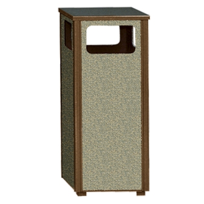Outdoor 12-Gallon Waste Receptacle, 90912