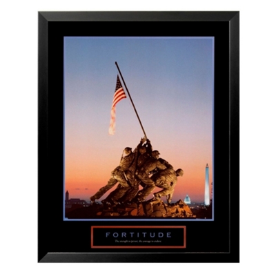 Fortitude Motivational Print, 91856