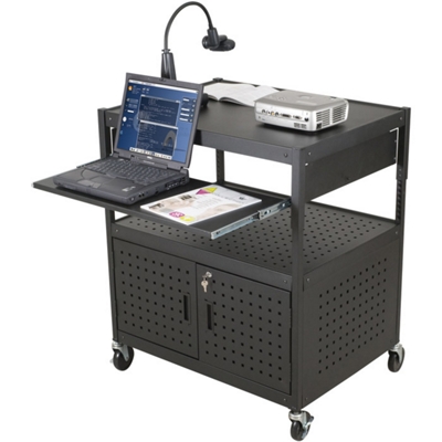 AV Cart with Locking Cabinet, 43141
