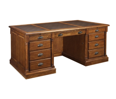 Chestnut Oak Executive Desk - 72 x 36