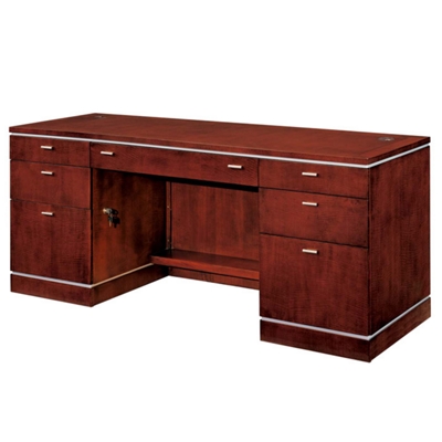 72"W Executive Kneehole Credenza, 13108