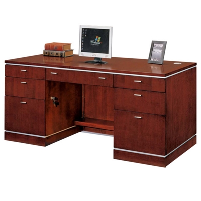 66"W Compact Executive Desk, 13109