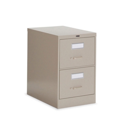 Heavy-Duty Two Drawer Letter Vertical File 26-1/2"D, 34006