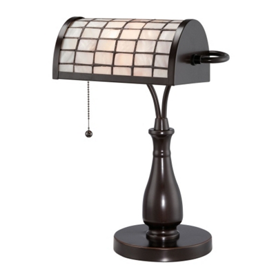 Tiffany Style Bankers Lamp, 91135