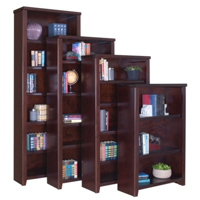 Cherry 48" Open Bookcase, 32926