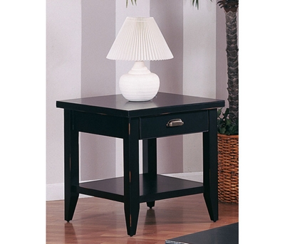 Black End Table, 53944