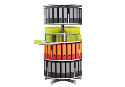 Binder Carousel with 4 Tiers, 33378