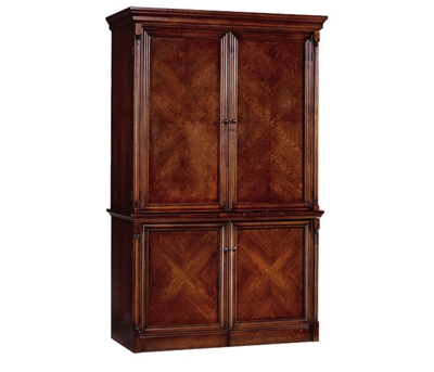Armoire with doors closed