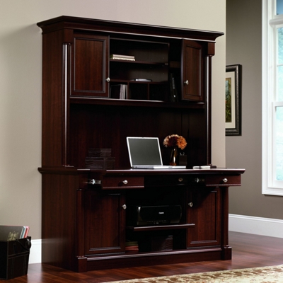 Palladia Laptop Credenza with Hutch, CD04456