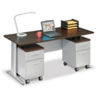 Sector 72"W Double Pedestal Desk, CD06627 Sector 72"W Double Pedestal Desk, CD06627