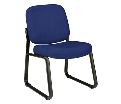 Armless Guest Chair in Fabric