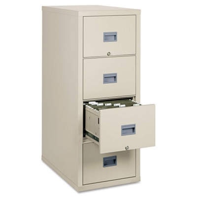 Four Drawer Fireproof Vertical File - Letter Size, 34025